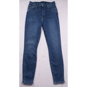 7 For All Mankind Jeans Womens Size 26 Blue Denim Aubrey High Waist Ankle Skinny